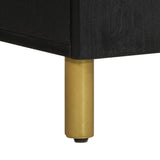 Sideboard Black 40x33x75 cm Engineered Wood 4017672