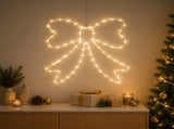 LED Rope Light Bow LOVIISA 70 LEDs Warm White 50 x 51 cm 42053475