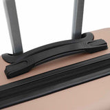 Suitcase with Lock 3 pcs Rose Gold 50 x 31 x 78 cm ABS Plastic 42006241