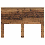 Headboard with Headboard Old Wood 140 cm Engineered wood 887767