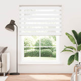ZNTS Zebra Blind White 165x200 cm Fabric Width 160.9 cm Polyester 4014794