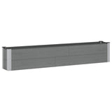 Garden Raised Bed Grey 200 x 30 x 36 cm 42039022
