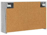 Bathroom Mirror Cabinet Grey Sonoma 60 x 14.5 x 50 cm 889076