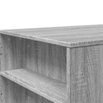 ZNTS Coffee Table Grey Sonoma 102x55x42 cm Engineered Wood 831859