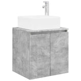 Bathroom Cabinet Set 3 pcs Concrete Grey 53 x 35 x 63 cm 3405660