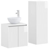 Bathroom Furniture Set 2 pcs High Gloss White 3406117