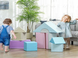 11-Piece Kids Soft Play Set, Foam Block, Toys for Climbing, Crawling, Blue T3398P348556