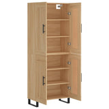 Highboard Sonoma Oak 69,5x34x180 cm Engineered Wood 3199708