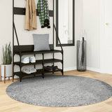 Shaggy Rug PAMPLONA High Pile Modern Green 160 cm 375312