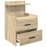 Bedside Cabinets 2 pcs with 2 Drawers Sonoma Oak 40x36.5x62 cm 858637