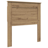 Bed Frame Artisian Oak 90 x 190 cm Solid Pine Wood 3410135