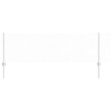 Welded Wire Fence 50 x 0.6 m Hot-Dip Galvanised Steel 3337029