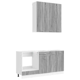 Kitchen Unit LYON 5 pcs Grey Sonoma Engineered Wood 3438232