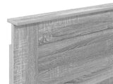 Headboard with Headboard Grey Sonoma 90 cm Engineered Wood 887486