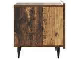 Bedside Cabinet with Drawer 2 pcs Old Wood 43 x 34.5 x 49.5 cm 894312
