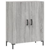 Highboard Grey Sonoma 69.5x34x180 cm Engineered Wood 3199559