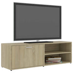 TV Cabinet Sonoma Oak 120x34x37 cm Engineered Wood 801155