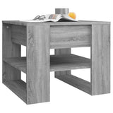 Coffee Table Grey Sonoma 55.5x55x45 cm Engineered Wood 816932