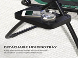 Zero Gravity Lounger Chair Set of 2, Folding Reclining Patio Chair with Shade Cover, Padded Seat, T3398P317535