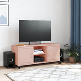 TV Cabinet Pink 100.5x39x43.5 cm Steel 846663