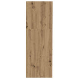 Apothecary Cabinet Artisian Oak 30x41x118 cm Engineered Wood 855168