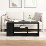 Coffee Table Black Oak 100 x 50 x 40 cm Engineered Wood 862629