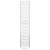 Circular Gabion Pole Galvanised Steel 30x150 cm 152013
