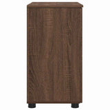 Bathroom Cabinet with Storage Brown Oak 61 x 35 x 64 cm 883291
