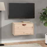 Wall Cabinet 60x30x35 cm Solid Wood Pine 818350