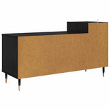 TV Cabinet Black Oak 100 x 35 x 55 cm Engineered Wood 882719