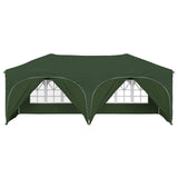 Pop-up Party Tent 575 x 288 x 245 cm Green Oxford Fabric 42019904