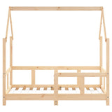Kids Bed Frame 70x140 cm Solid Wood Pine 835721