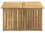Garden Storage Box Solid Acacia Wood 70.5 x 68.5 x 53.5 cm 901826