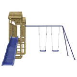 Outdoor Playset Pinewood Treated for durability Large Playset 3155827