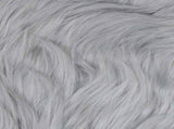 Faux Sheepskin Rug TAFALLA Grey 160 cm Polyester 42021538