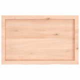 Wall Shelf 80x50x cm Untreated Solid Wood Oak 363550