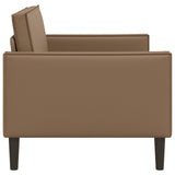 XXL Armchair Cappuccino Faux Leather 42043535
