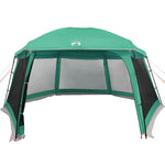 ZNTS Pool Tent with Removable Fly & Mesh Walls Sea Green 618x532 cm 4100629