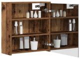 Bathroom Mirror Cabinet with Shelf Old Wood 43 x 16 x 62.5 cm 889141