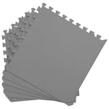Pool Ground Mat 24 pcs Grey 8.64 m EVA Foam 3433292