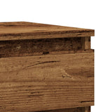 Bedside Cabinet Old Wood 40x35x50 cm Engineered Wood 857436