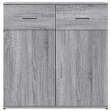 Sideboards 2 pcs Grey Sonoma 79x38x80 cm Engineered Wood 3276621
