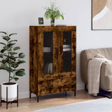 Highboard Smoked Oak 69.5x31x115 cm Engineered Wood 828305