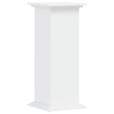 Plant Stand White 33x33x80 cm Engineered Wood 852969