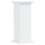 ZNTS Plant Stand White 33x33x80 cm Engineered Wood 852969