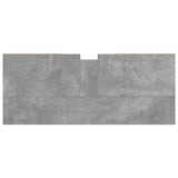 Bathroom Cabinet Concrete Grey 80x33x60 cm Engineered Wood 857231