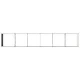 Raised Garden Bed Black 480 x 80 x 55 cm cold-rolled steel 8006440