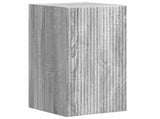 TV Cabinet Set Wall-mounted 4 pcs Grey Sonoma Engineered Wood 3409039