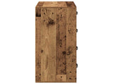 Sideboard with Drawer Old Wood 60 x 33.5 x 84 cm 8000474