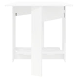 Dinning Table 138 x 70 x 73.5 cm Engineered Wood White 8006071